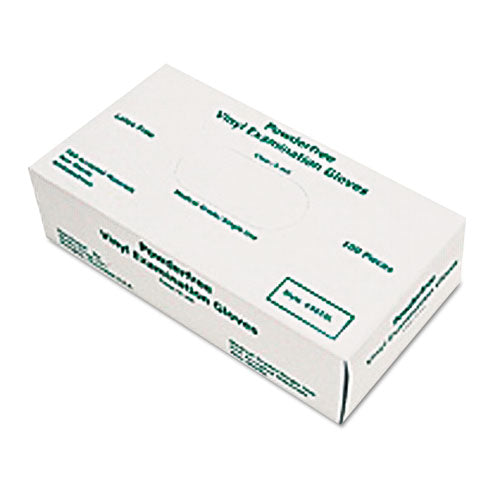 MCR Safety 5010L Disposable Vinyl Gloves, Large, 5 Mil, Medical Grade, 100/box