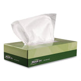 Marcal PRO NP5701 100% Recycled Convenience Pack Facial Tissue, 2-Ply, White, 100 Sheets/Box, 30/Carton
