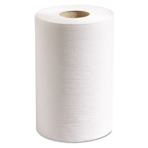 Marcal PRO P700B 100% Recycled Hardwound Roll Paper Towels, 1-Ply, 7.88" x 350 ft, White, 12 Rolls/Carton