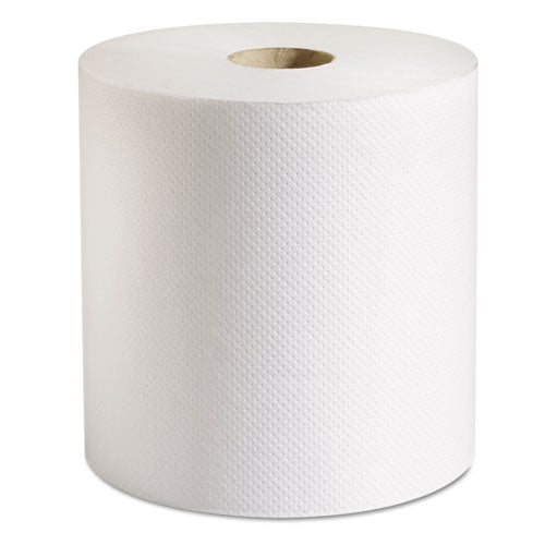 Marcal PRO P-708B 100% Recycled Hardwound Roll Paper Towels, 1-Ply, 7.88" x 800 ft, White, 6 Rolls/Carton