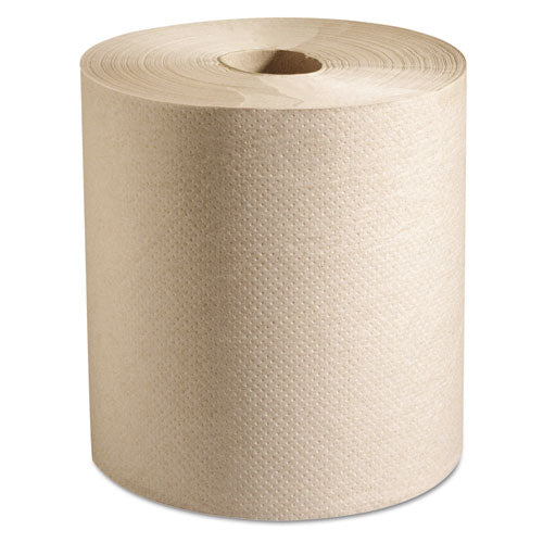 Marcal PRO P728N 100% Recycled Hardwound Roll Paper Towels, 1-Ply, 7.88" x 800 ft, Natural, 6 Rolls/Carton