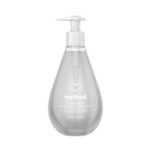 Method 00034 Gel Hand Wash, Sweet Water, 12 Oz Pump Bottle