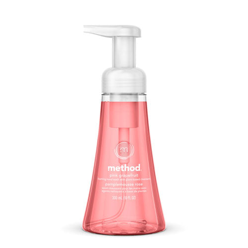 Method 01361EA Foaming Hand Wash, Pink Grapefruit, 10 Oz Pump Bottle