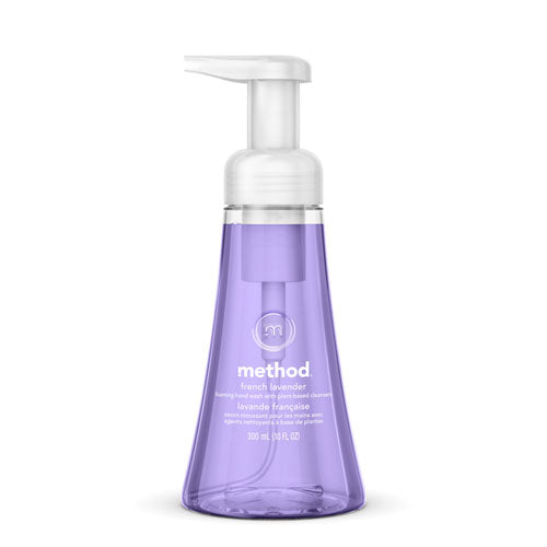 Method 383154 Foaming Hand Wash, French Lavender Scent, 10 oz, 6/Carton
