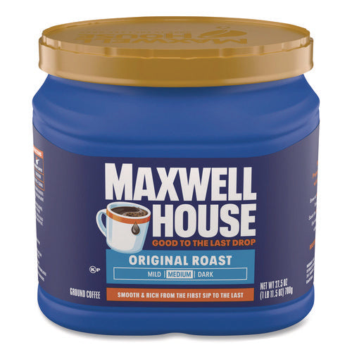 Maxwell House 4300009422 Coffee, Original Roast, 27.5 oz Canister