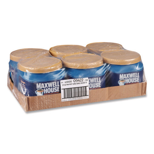 Maxwell House 4300009422 Coffee, Original, 27.5 oz Canister, 6/Carton