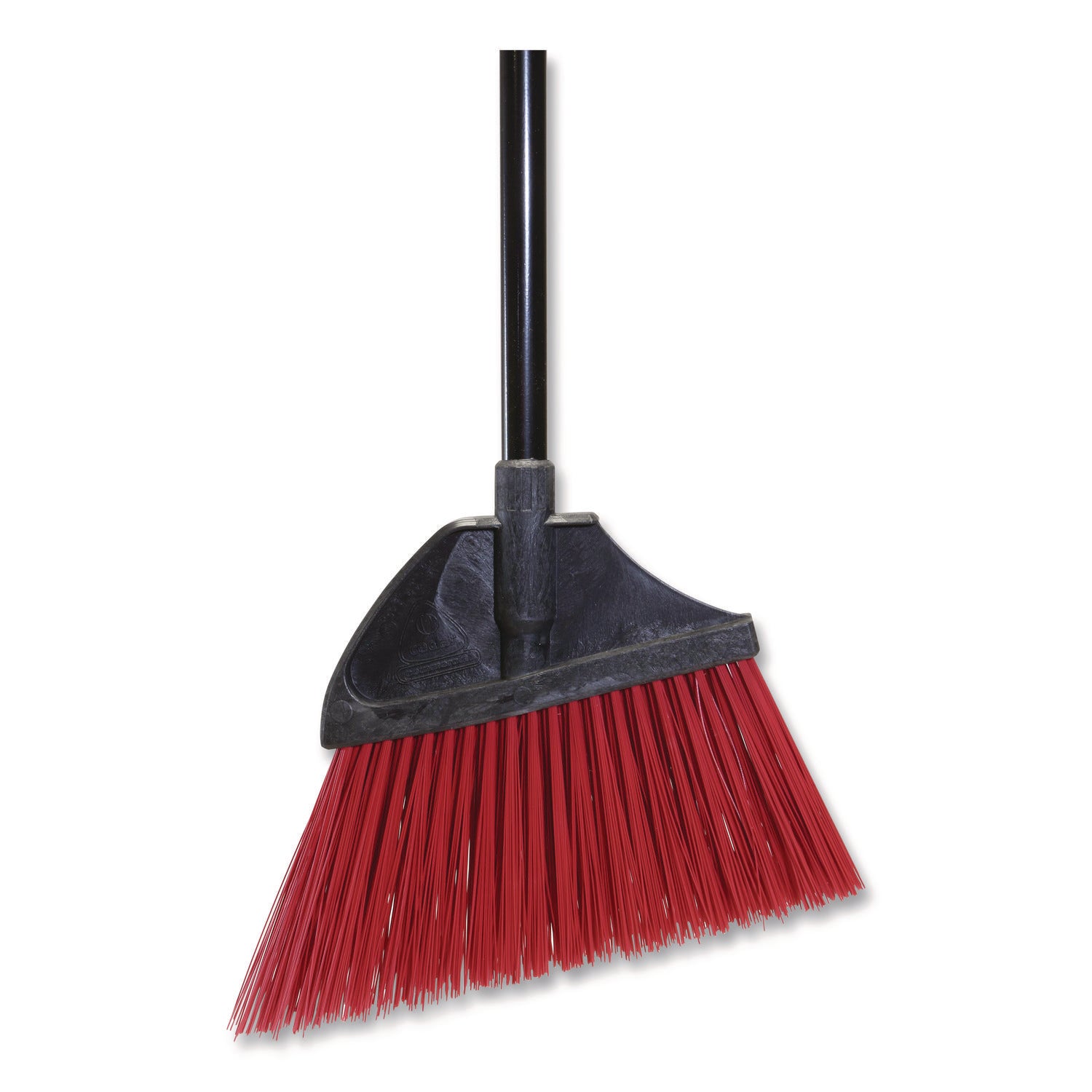 Nexstep Commercial Products 91284 MaxiPlus Angle Broom, 56" Overall Length, Red/Black