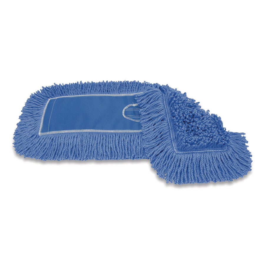 Nexstep Commercial Products 94072 MaxiTwist Microfiber Dust Mops, Microfiber, 24" x 5", Blue