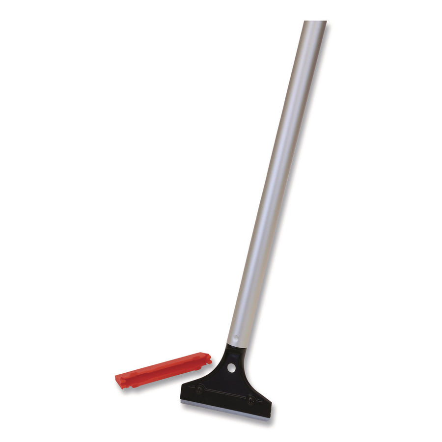 Nexstep Commercial Products 96552 MaxiPlus Window and Floor Scraper, 4" Blade Width, 48" Handle Length