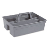 Nexstep Commercial Products 96981 MaxiRough Maid Caddies, 2 Compartments, 12 x 7, Gray