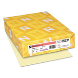 Neenah Paper 05221 CLASSIC Linen Stationery, 24 lb Bond Weight, 8.5 x 11, Baronial Ivory, 500/Ream