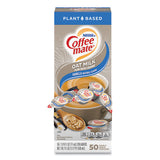 Coffee Mate 12536842 Plant-Based Oat Milk Liquid Creamers, Natural Vanilla, 0.38 oz Mini Cups, 50/Box