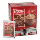 Nestlé 12098978 Hot Cocoa Mix, Rich Chocolate, .71oz, 50/box