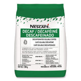 Nescaf 12323897 Bulk Decaf Ground Coffee, Arabica, 8.81 oz Bag, 4/Carton