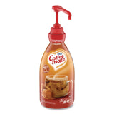 Coffee Mate NES73358 Liquid Creamer Pump Bottle, Caramel, 50.7 oz Pump Bottle