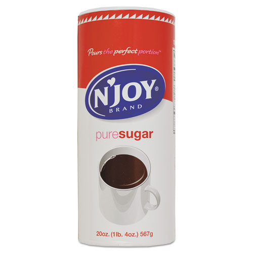 N'joy NJO 94205 Pure Sugar Cane, 20 Oz Canister, 3/pack