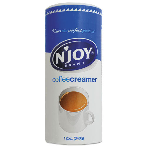 N'joy NJO 94255 Non-Dairy Coffee Creamer, Original, 12 Oz Canister, 3/pack