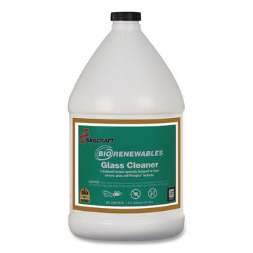 Abilityone 7930-01-555-3384 7930015553384, SKILCRAFT Spartan BioRenewables Glass Cleaner, 1 gal Bottle, 4/Carton