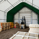W20'xL33'xH16' Double Truss Storage Shelter