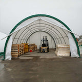 W20'xL30'xH12' Single Truss Arch Storage Shelter